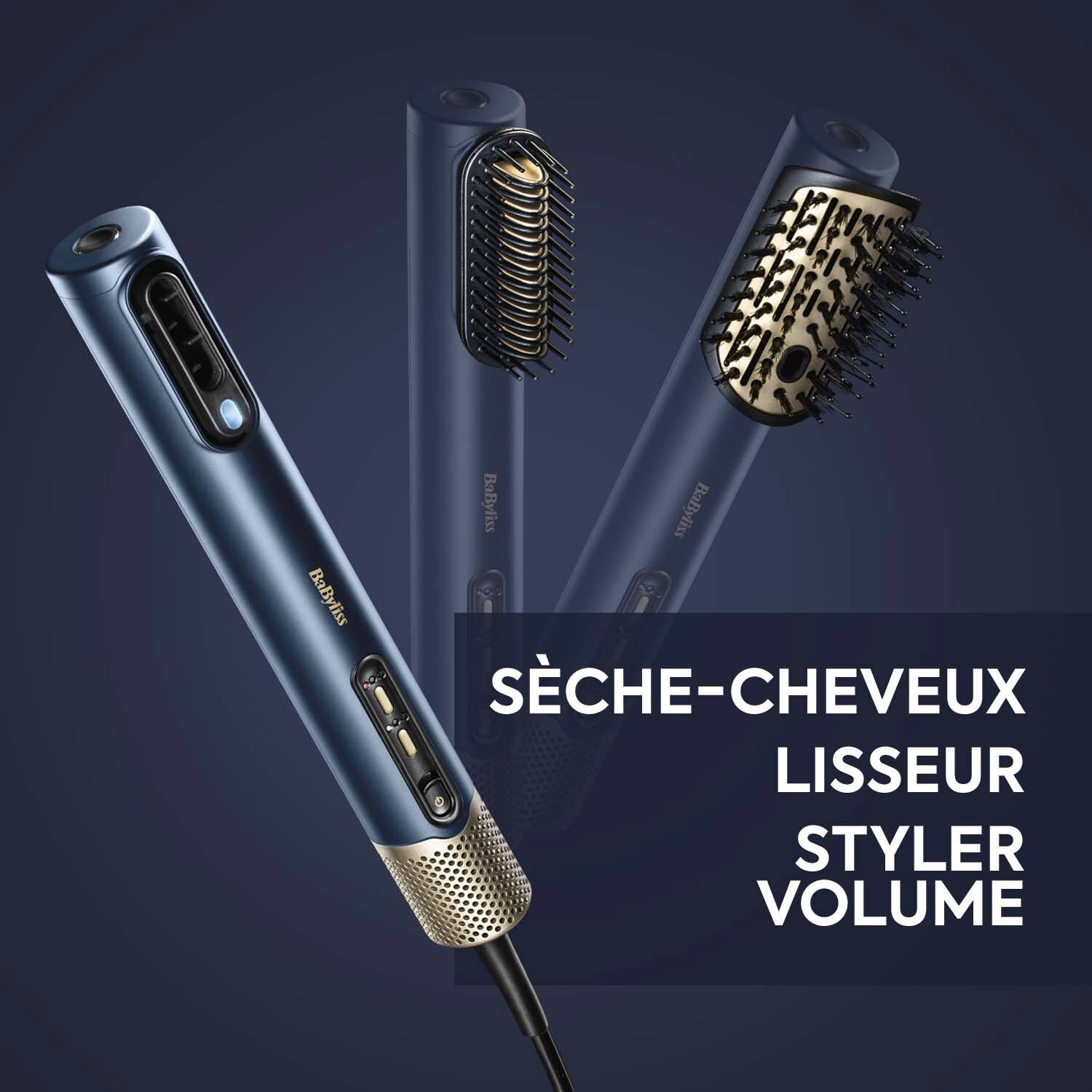 DRYER. STRAIGHTENER. VOLUME STYLER